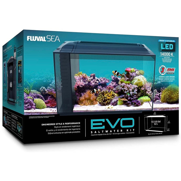 Fluval SEA EVO Saltwater Aquarium Kit - 13.5 gal