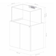 Charger l&#39;image dans la galerie, NYOS - G2 300 AQUARIUM AVEC CABINET PRO-LINE
