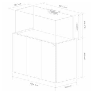 NYOS - G2 440 AQUARIUM W/ SLIM-LINE CABINET