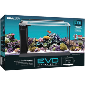 Fluval SEA EVO Saltwater Aquarium Kit - 5 gal