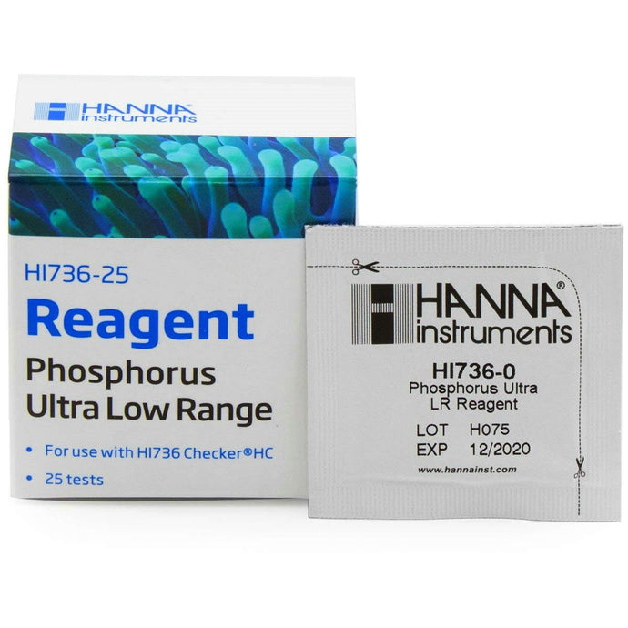 Hanna Checker PHOSPHORUS ultra Low range HI-736 Reagent - 25 Tests